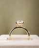 18k Yellow Gold | High Set | 2.66ct - D - VVS2 Oval Lab Diamond