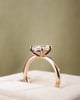 18k Rose Gold | Low Set | 1.86ct - E - VS1 Oval Lab Diamond