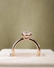 18k Rose Gold | Low Set | 1.86ct - E - VS1 Oval Lab Diamond
