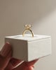 18k Yellow Gold | High Set | 2.01ct - F - VVS2 Oval Lab Diamond | #2