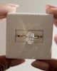18k Yellow Gold | High Set | 2.01ct - F - VVS2 Oval Lab Diamond | #2