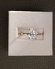 18k Yellow Gold / Platinum | High Set | 2.05ct - F - VVS2 Oval Lab Diamond