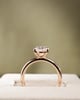 18k Rose Gold | High Set | 2.07ct - D - VVS2 Oval Lab Diamond