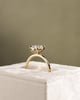 18k Yellow Gold | High Set | 2.06ct - D - VVS2 Oval Lab Diamond