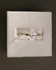 18k Yellow Gold | High Set | 2.23ct - D - VVS2 Oval Lab Diamond