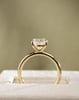 18k Yellow Gold | High Set | 2.23ct - D - VVS2 Oval Lab Diamond
