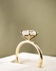 18k Yellow Gold | High Set | 2.23ct - D - VVS2 Oval Lab Diamond