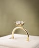 18k Yellow Gold | High Set | 2.46ct - E - VS1 Oval Lab Diamond