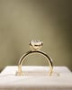 18k Yellow Gold | High Set | 2.53ct - E - VS1 Oval Lab Diamond