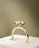 18k Yellow Gold | High Set | 2.53ct - E - VS1 Oval Lab Diamond