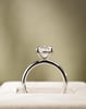 Platinum | High Set | 2.54ct - D - VS1 Oval Lab Diamond