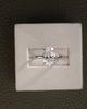 Platinum | High Set | 2.54ct - D - VS1 Oval Lab Diamond