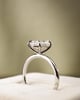 Platinum | High Set | 2.54ct - D - VS1 Oval Lab Diamond