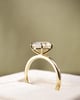 18k Yellow Gold | High Set | 2.15ct - D - VVS2 Oval Lab Diamond