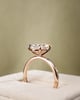 18k Rose Gold | High Set | 2.45ct - E - VS1 Oval Lab Diamond