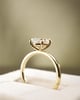 18k Yellow Gold | High Set | 2.05ct - E - VVS2 Oval Lab Diamond