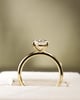 18k Yellow Gold | High Set | 2.05ct - E - VVS2 Oval Lab Diamond