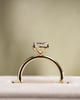 18k Yellow Gold | High Set | 2.24ct - D - VS1 Oval Lab Diamond