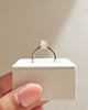 18k Yellow Gold | 8x6mm Radiant Moissanite