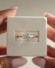 18k Yellow Gold | 7.5mm Round Moissanite