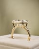 18k Yellow Gold | 4.75ct - F - VS1 Elongated Cushion Lab Diamond