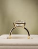 18k Yellow Gold | 4.75ct - F - VS1 Elongated Cushion Lab Diamond