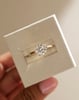 18k Yellow Gold | 8mm Round Moissanite