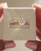 18k Yellow Gold | 8mm Round Moissanite