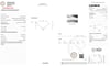 18k Yellow Gold | 1.47ct - D - VS1 Elongated Hexagon Lab Diamond | Lab Diamond side stones
