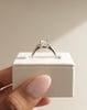 Platinum | 1.53ct - E - VS2 Oval Lab Diamond | Lab Diamond side stones