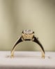 18k Yellow Gold | 2.01ct - F - VVS2 Oval Lab Diamond | Lab Diamond side stones