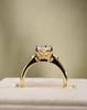 18k Yellow Gold | 2.08ct - E - VVS2 Oval Lab Diamond | Lab Diamond side stones