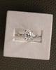 Platinum | 2.02ct - F - VVS2 Oval Lab Diamond | Lab Diamond side stones