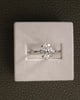 Platinum | 2.02ct - F - VVS2 Oval Lab Diamond | Lab Diamond side stones