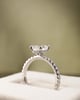 Platinum | 1.59ct - E - VVS2 Emerald Lab Diamond | Lab Diamond side stones