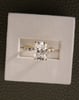 18k Yellow Gold | 3.4ct - E - VS1 Elongated Cushion Lab Diamond | Lab Diamond side stones
