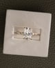 18k Yellow Gold | 3.4ct - E - VS1 Elongated Cushion Lab Diamond | Lab Diamond side stones