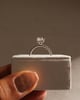 Platinum | 3.05ct - E - VS1 Radiant Lab Diamond | Lab Diamond side stones