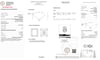 Platinum | 3.05ct - E - VS1 Radiant Lab Diamond | Lab Diamond side stones
