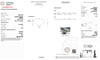 Platinum | 2.17ct - F - VVS2 Oval Lab Diamond | Lab Diamond side stones