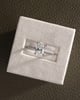 Platinum | 2.17ct - F - VVS2 Oval Lab Diamond | Lab Diamond side stones