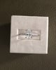Platinum | 2.17ct - F - VVS2 Oval Lab Diamond | Lab Diamond side stones