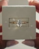 18k Yellow Gold | 8x6mm Oval Moissanite