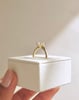 18k Yellow Gold | 1.47ct - F - VVS2 Oval Lab Diamond