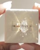 18k Yellow Gold | 5.01ct - F - VVS2 Oval Lab Diamond