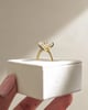 18k Yellow Gold | 5.01ct - F - VVS2 Oval Lab Diamond