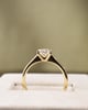 18k Yellow Gold | 1ct - F - VVS2 Oval Lab Diamond