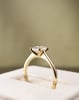 18k Yellow Gold | 1ct - F - VVS2 Oval Lab Diamond