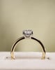 18k Yellow Gold / Platinum | Low Set | 1.2ct - E - VS1 Oval Lab Diamond | Lab Diamond side stones