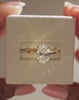 18k Yellow Gold | High Set | 2.35ct - E - VS1 Oval Lab Diamond | Lab Diamond side stones